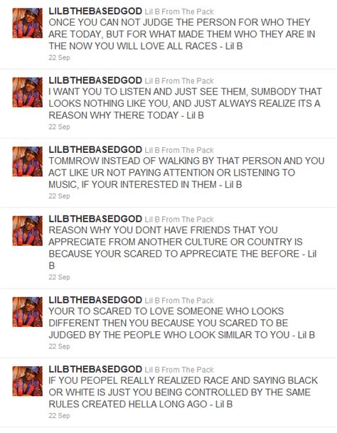 Lil B Quotes. QuotesGram