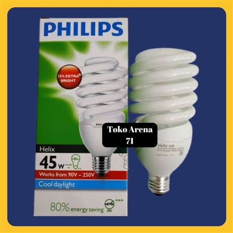 Jual Philips Lampu Helix Tornado 45w 45 Watt 45watt Tornado Spiral