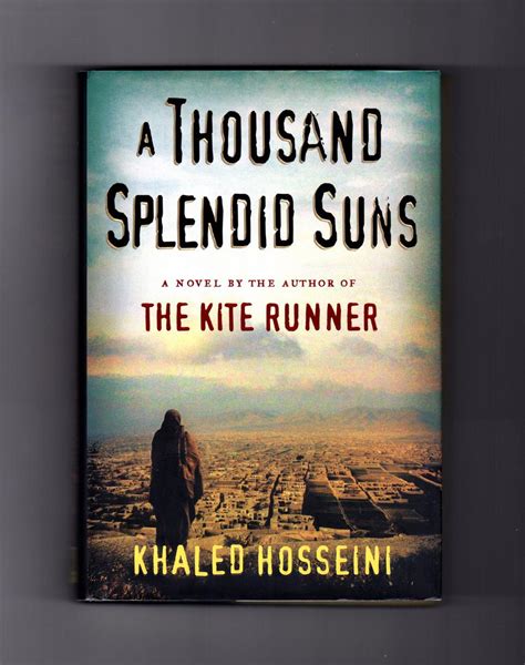 A Thousand Splendid Suns First Printing By Hosseini Khaled Fine