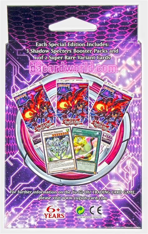 Konami Yu Gi Oh Shadow Specters Special Edition Deck Da Card World