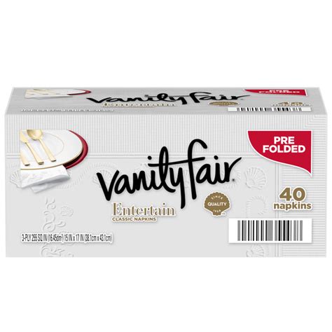 Publix Vanity Fair Napkins & Holder, 40 3-Ply Paper Napkins Same-Day ...