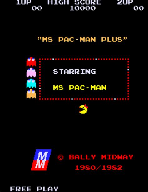 Pacman | Ms Pacman Multi Game Free Play and High Score Save Kit | High Score Saves