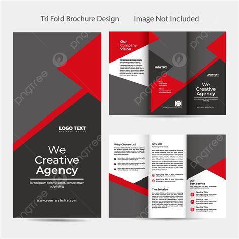 Tri Fold Brochure Design Template Download on Pngtree