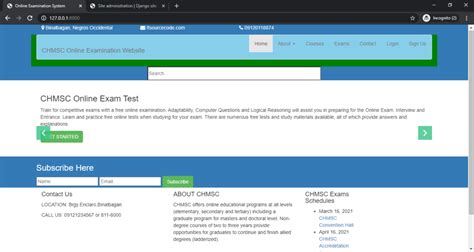 Django Online Examination System With Source Code Itsourcecode