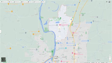 Map Of Corvallis Oregon Explore The Heart Of The Willamette Valley