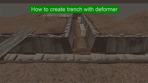 How To Create Trench With Deformer In Arma 3 YouTube