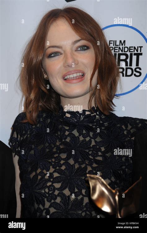 Santa Monica Ca February 21 Emma Stone Attends The 2015 Film