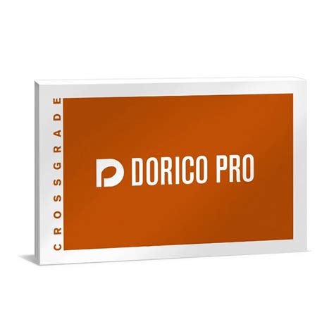 Steinberg Dorico Pro 5 Crossgrade Boxed Copy At Gear4music