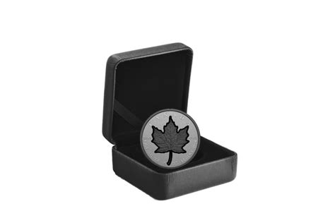 Dollar Super Incuse Silver Maple Leaf Kanada Oz Silber Rhodium