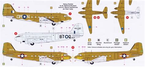 Dk Decals 172 Scale C 47 Dakota In Raaf And Rnzaf Service Review By