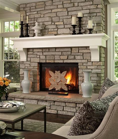 Faux Stone Fireplace Surround | Fireplace Designs