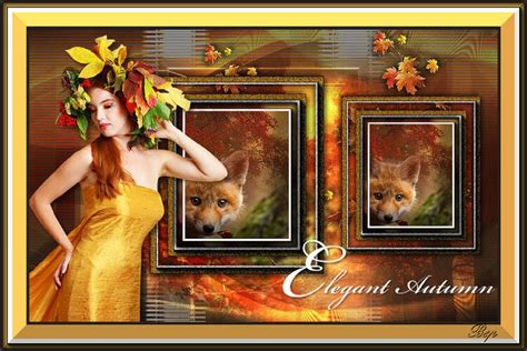 Gemaakt Door Andere Elegant Autumn Maantje Psp Design