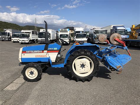 mitsubishi tractor mtd hour  japanese tractor  sale