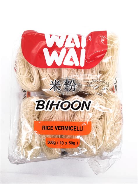 Wai Wai Bihoon Rice Vermicelli 米粉 500g Jiahe Supermarket