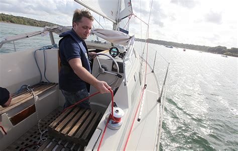 Take The Stress Out Of Sailing Shorthanded Handling Sails Yachting