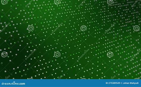 Green Binary Code Green Dot Flowing Background Seamless Looping Video