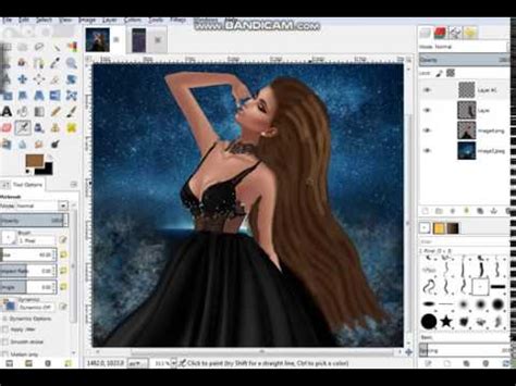 IMVU Hair Tutorial GIMP YouTube