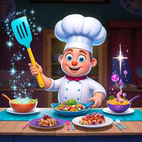 Chef Cooking Cartoon Images Free Download On Freepik