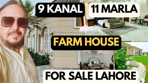 Kanal Marla Full Furnished Farm House For Sale In Barki Road