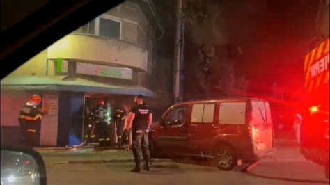 Incendiu devastator în Mamaia Flăcările au mistuit un magazin din