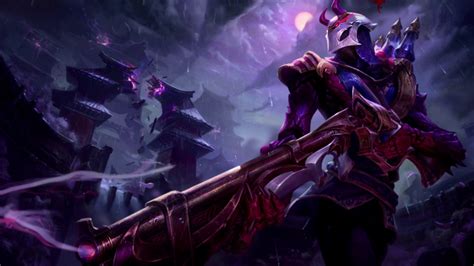 Blood Moon Jhin Splash Animated YouTube