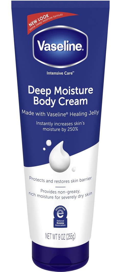 Vaseline Deep Moisture Body Cream Ingredients Explained