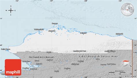 North Slope Alaska Map - Map Of Rose Bowl