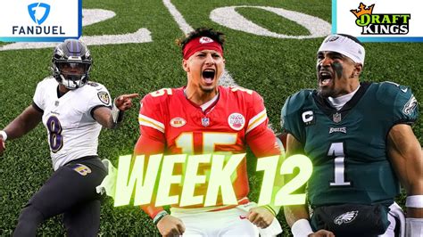 NFL Week 12 Predictions | The Best NFL Sports Bets | FanDuel | Draftkings