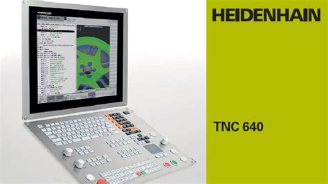 Tnc High End Control Contouring Control For Machining Centers And