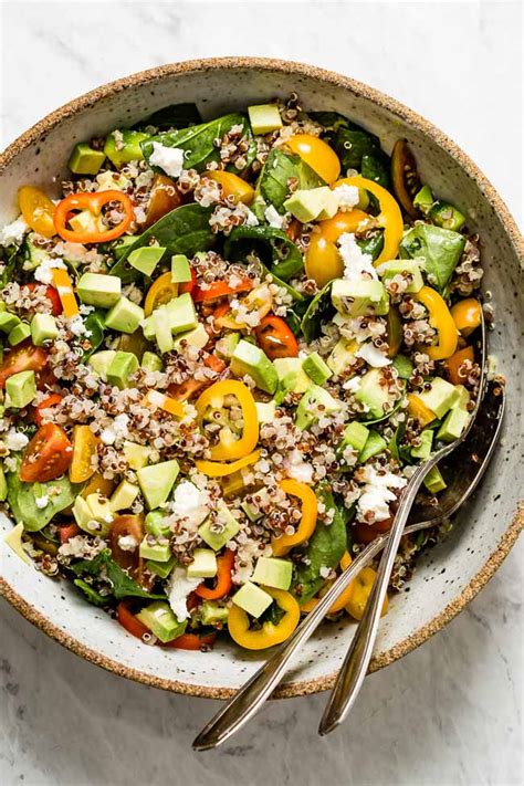 Quinoa Avocado Salad Recipe Ready In 20 Min Foolproof Living