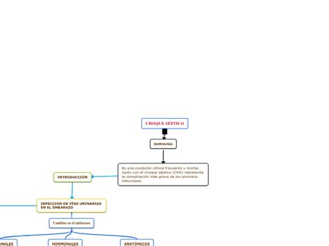 CHOQUE SÉPTICO Mind Map