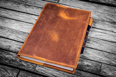 leather journals  custom personalization  handmade galen leather