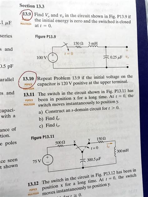 Solved Question And Section Find V And In The