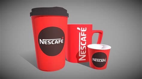 Nescafe Coffee Cups #Coffee - Download Free 3D model by Toji (@toji_bro ...