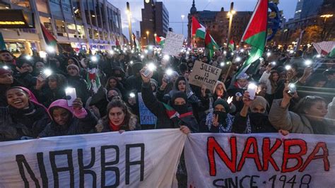 Frankfurt Fünf Straftaten bei Pro Palästina Demo in der Innenstadt