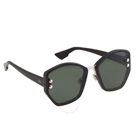 Dior Addict 2 Green Ltgreenaf Geometric Ladies Sunglasses Dioraddict2 807o7 59 716736051246