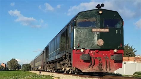 Sncftlocomotive Dp Leading Train N Ta From Tunis To