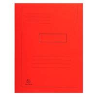 Shop Exacompta Forever Flap Folder A Red Pack Of Square Cut