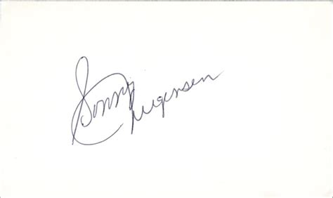 Sonny Jurgensen - Autograph | HistoryForSale Item 209112