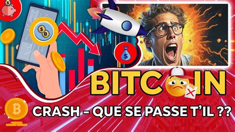 Bitcoin Gros Crash Les Targets De Cette Chute Niveaux Cl S