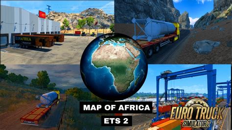 Map Of Africa ETS 2 V 1 47 ETS 2 MAP MODS YouTube