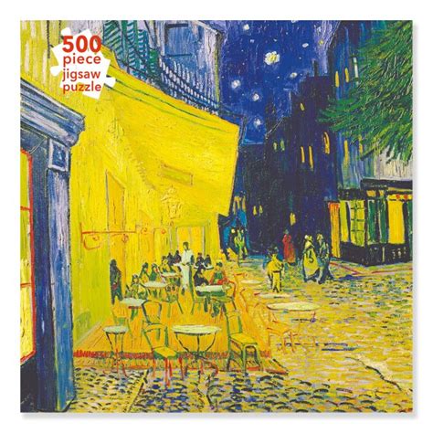 Adult Jigsaw Puzzle Vincent van Gogh Café Terrace 500 pieces Flame