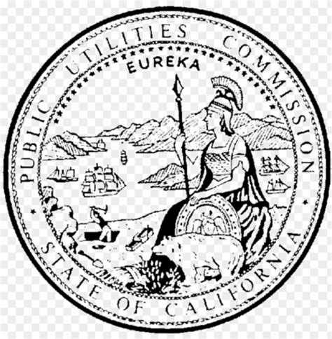 Seal Of The California Public Utilities Commission Great Seal Of