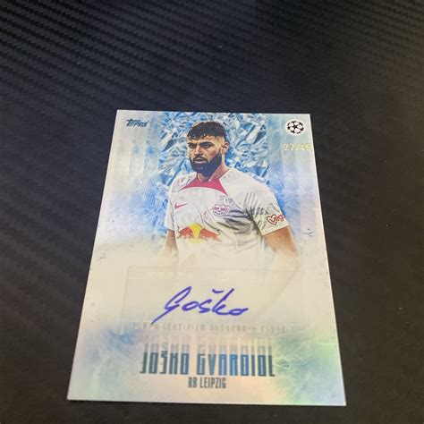 Josko Gvardiol Auto Topps Jamal Musiala Platinum Ebay