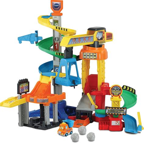 Vtech Toot Toot Drivers Construction Site Car Tracks For Kids With