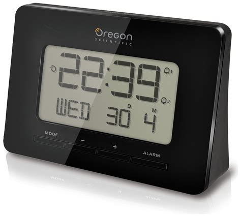 Oregon Scientific Radio Controlled Tri-Band Alarm Clock (5491700 ...