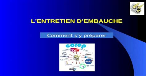 LENTRETIEN DEMBAUCHE Comment sy préparer Les objectifs de lentretien