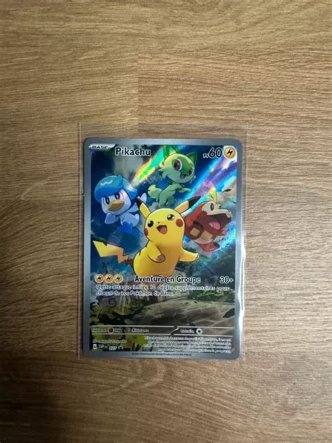 CARTE POKÉMON Pikachu 027 Promo SVP027 EV02 Evolution à Paldéa FR