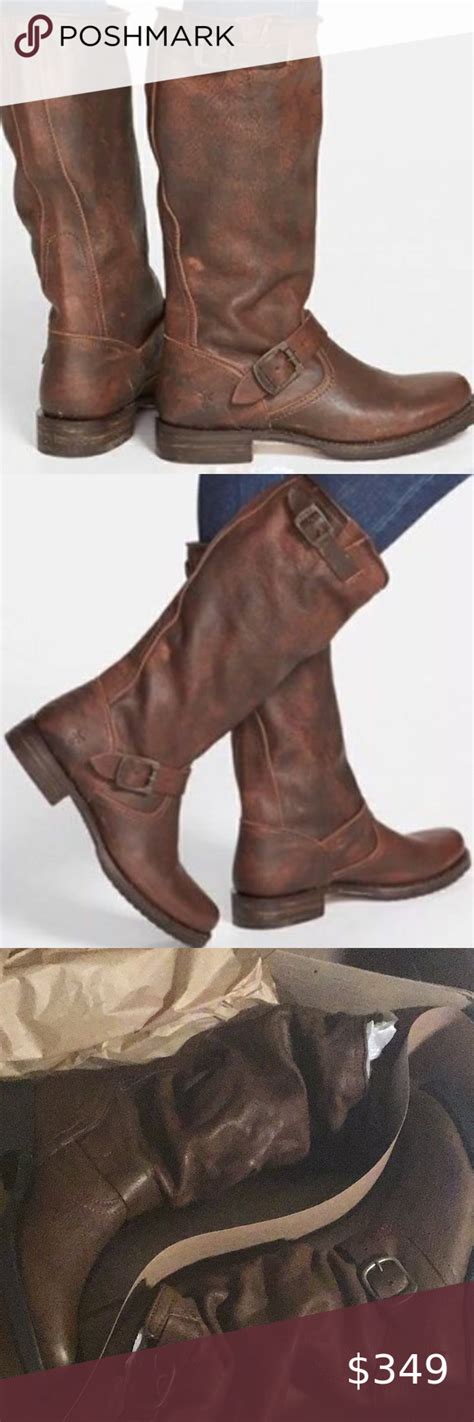 Frye Veronica Slouch Boots New In Box Frye Leather Boots Frye Veronica Slouch Black Leather