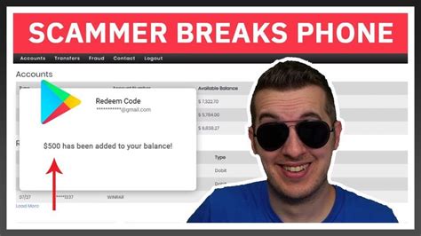 This Scammer Broke His Phone After Losing 2000 Youtube Broken